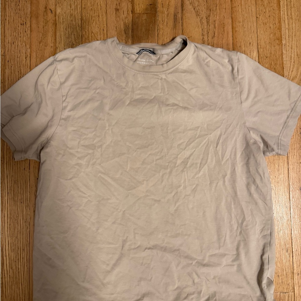 Men's Beige T-Shirt
